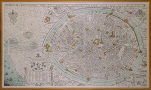 Die Stadt Brügge von Marcus the Elder Gheeraerts