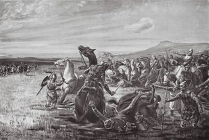 Die Schlacht von Orchomenos von Margaret (after) Dovaston