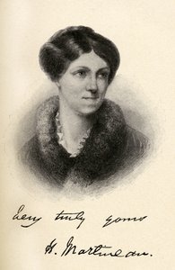 Harriet Martineau (1802-1876) Illustration aus 