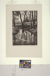Der Bach im Frühling, Pine Manor