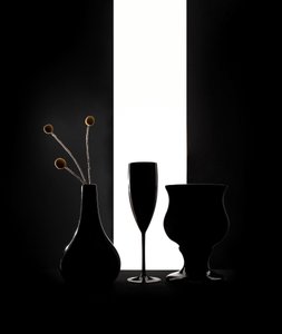 Dunkle Elegante Silhouetten