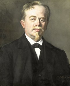 Porträt von Augustus Allebé (1838-1927)