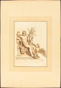 Jupiter von Maria Catharina Prestel after Giulio Romano
