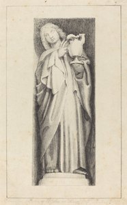 Heiliger Johannes, aus der Kapelle Heinrich VII. in der Westminster Abbey von Maria Denman after John Flaxman