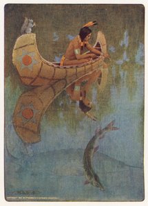 Illustration für Hiawatha von Longfellow