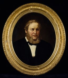 Gustaf Johan Mechelin; Gemälde von Maria Wiik