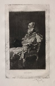 Diplomat von Mariano Fortuny y Marsal