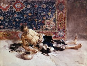 Der Opiumraucher von Mariano Fortuny y Marsal