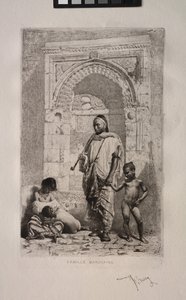 Marokkanische Familie von Mariano Fortuny y Marsal