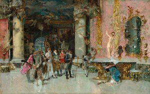 Die Wahl eines Modells von Mariano José María Bernardo Fortuny y Carbó