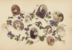 Das Madame B Album, 1870er Jahre von Marie Blanche Hennelle Fournier