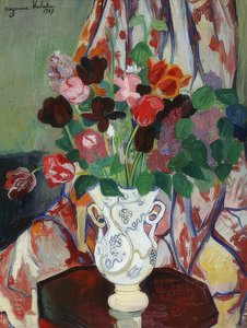 Vase mit Tulpen. 1927
