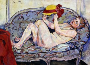 Akt auf einem Sofa, 1928