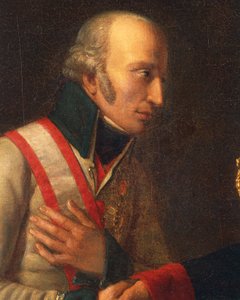 Treffen zwischen Napoleon und Erzherzog Karl in Stammersdorf am 17. Dezember von Marie Nicolas Ponce Camus