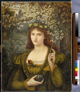 Madonna Pietra Degli Scrovigni von Marie Spartali Stillman