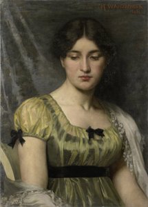 Porträt einer Frau von Marie Wandscheer