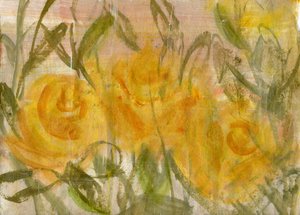 Gelbe Rosen