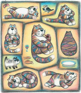 Tag einer Katze von Marina Leskova