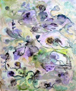 Ätherisches Florales Abstrakt