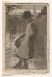 Mädchen auf der Straße