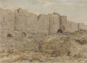 Stadtmauer in Indien