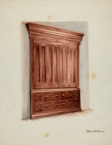 Einbauschrank, 1937