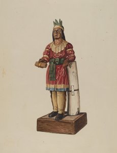 Zigarrenladen-Indianer