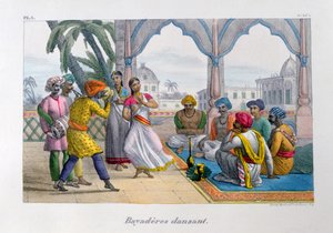 Bayadèren tanzen, 1828