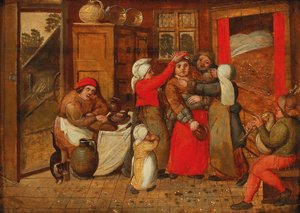 Vorbereitung auf das Brautbett, 1570er