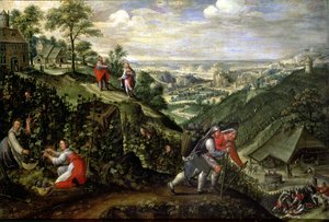Oktober: Gleichnis von den bösen Winzern, ca. 1580-90