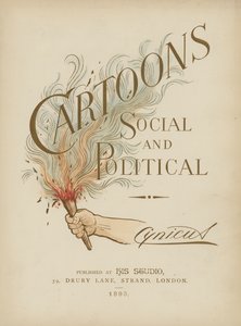 Titelbildillustration für Cartoons Social and Political von Cynicus von Martin Cynicus Anderson