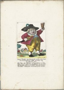 Der Zwerg Simon Flenschl, ca. 1710