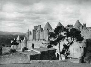 Carcassonne, Frankreich, 1937