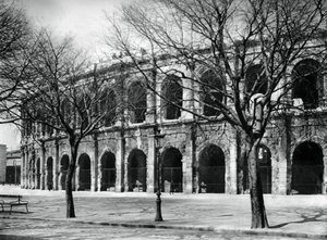Die römische Arena, Nîmes, Provence, Frankreich, 1937 von Martin Hurlimann