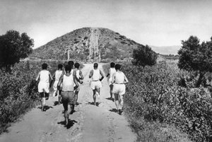 Der Tumulus von Marathon, Griechenland, 1937
