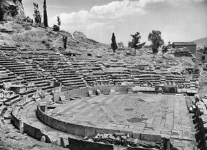 Theater des Dionysos, Athen, 1937