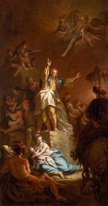 Die Predigt des Apostels Jacobus Maior von Martin Johann Schmidt