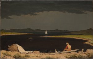 Annäherndes Gewitter von Martin Johnson Heade