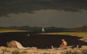 Nahendes Gewitter, 1859 von Martin Johnson Heade