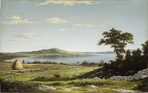 Küste von Rhode Island von Martin Johnson Heade