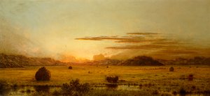 Sonnenaufgang, Hoboken Meadows, ca. 1875-1885