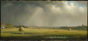 Wiesen von Newburyport von Martin Johnson Heade