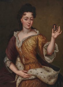 Porträt von Theresa Kunegunda Sobieska 1676-1730, Kurfürstin von Bayern, Ende des 17. Jahrhunderts von Martin Maingaud