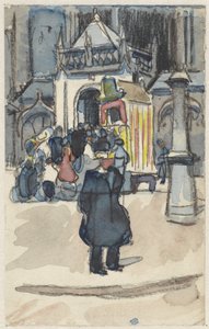 Puppentheater auf dem Dam, vor der Nieuwe Kerk