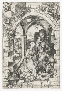 Die Geburt Christi von Martin Schongauer