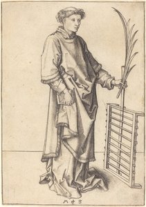Heiliger Laurentius von Martin Schongauer