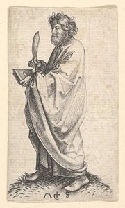 St. Bartholomäus, ca. 1435-1491 von Martin Schongauer