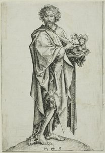 Johannes der Täufer von Martin Schongauer