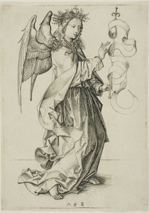 Der Engel der Verkündigung von Martin Schongauer