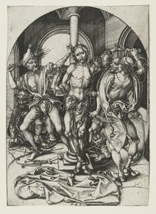 Die Geißelung von Martin Schongauer